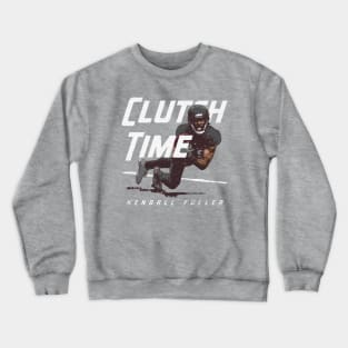 Kendall Fuller Washington Clutch Time Crewneck Sweatshirt